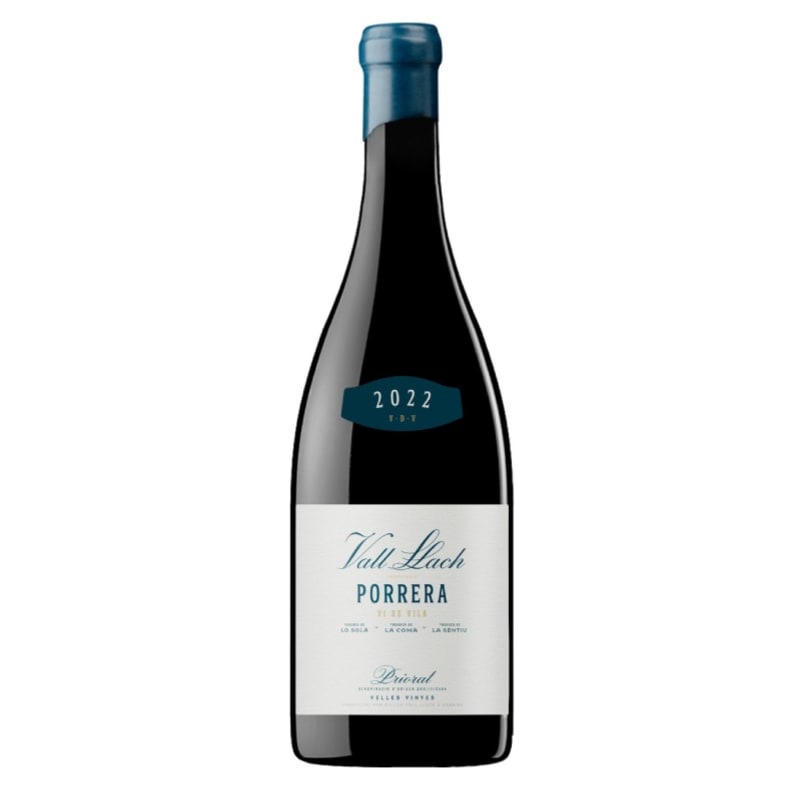 Vall Llach Porrera de Vi de Vila Priorat Negra 2022 Front Bottle Shot
