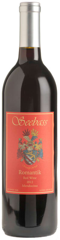 Seebass Romantik Red Blend 2012 Front Bottle Shot
