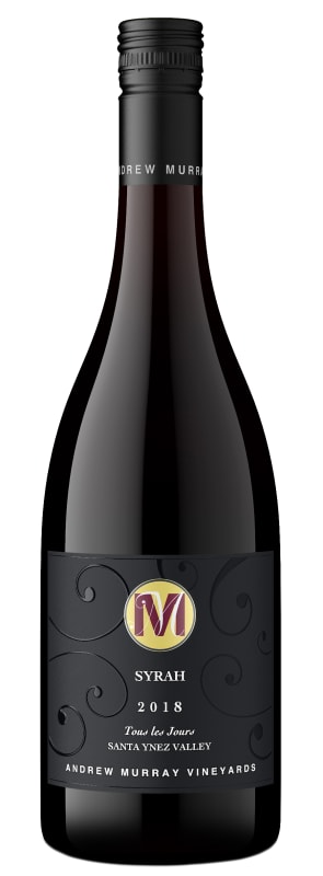 Andrew Murray Tous les Jours Syrah 2018 Front Bottle Shot