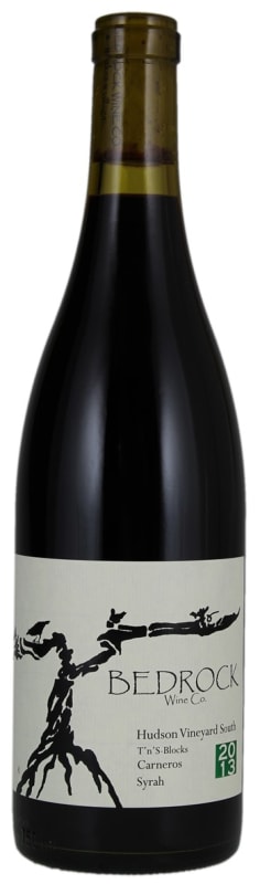 Bedrock Wine Company Hudson Vineyard South T'n'S Blocks Syrah 2013 Front Bottle Shot