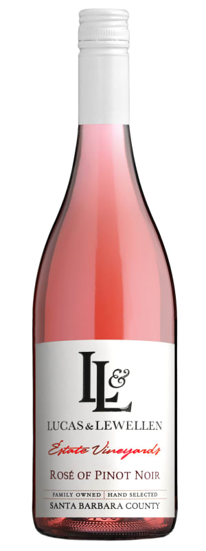 Lucas & Lewellen Rose of Pinot Noir 2020 Front Bottle Shot