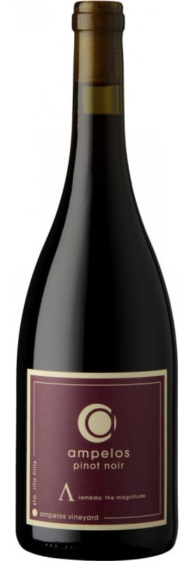 Ampelos Cellars Lambda Pinot Noir 2013 Front Bottle Shot