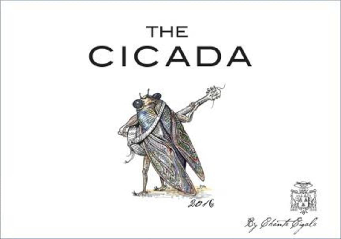 Domaine Chante Cigale The Cicada 2016 Front Label