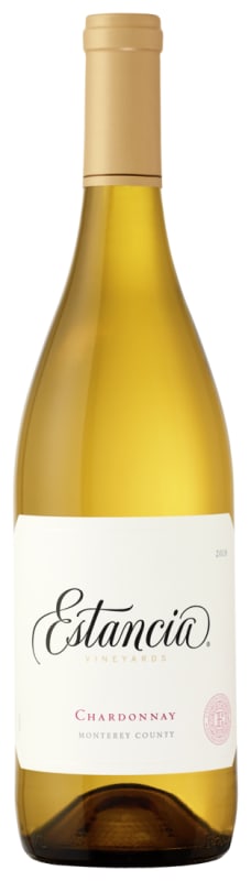 Estancia Chardonnay 2018 Front Bottle Shot