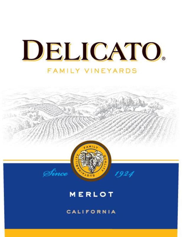 DFV Wines Merlot 2010 Front Label