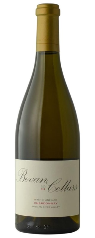Bevan Cellars Ritchie Vineyard Chardonnay 2021 Front Bottle Shot