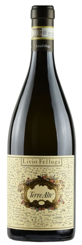 Livio Felluga Terre Alte 2020 Front Bottle Shot