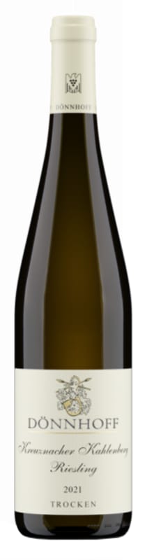 Donnhoff Kreuznacher Kahlenberg Riesling Trocken 2021 Front Bottle Shot