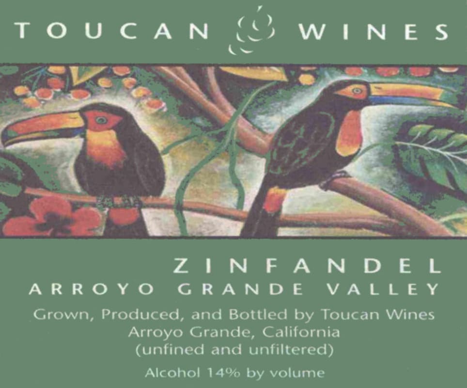 Toucan Wines Estate Zinfandel 2005 Front Label