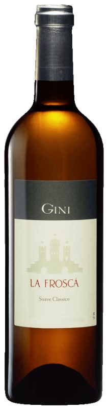 Gini Soave Classico La Frosca 2019 Front Bottle Shot