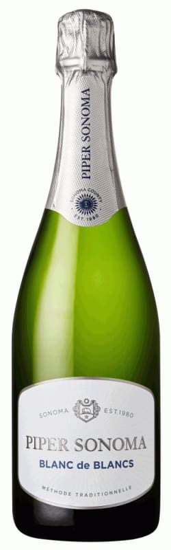 Piper Sonoma Blanc de Blancs Front Bottle Shot