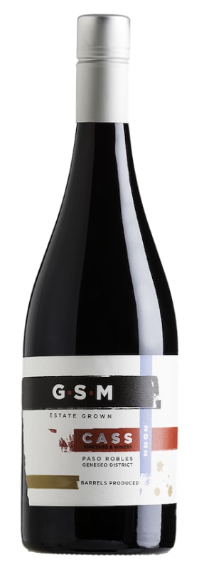 Cass Winery GSM 2022 Front Bottle Shot