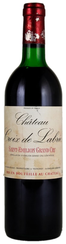 Croix de Labrie 2006 Front Bottle Shot