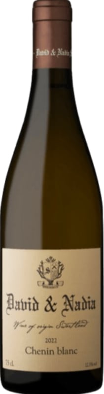 David & Nadia Chenin Blanc 2022 Front Bottle Shot