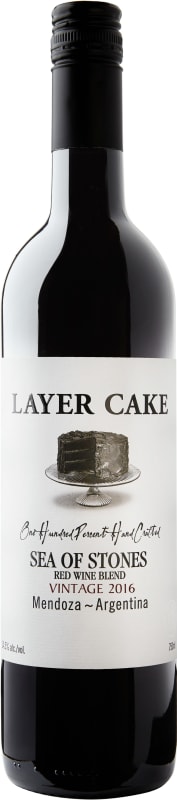 Layer Cake Sea of Stones Red Blend 2016 Front Bottle Shot
