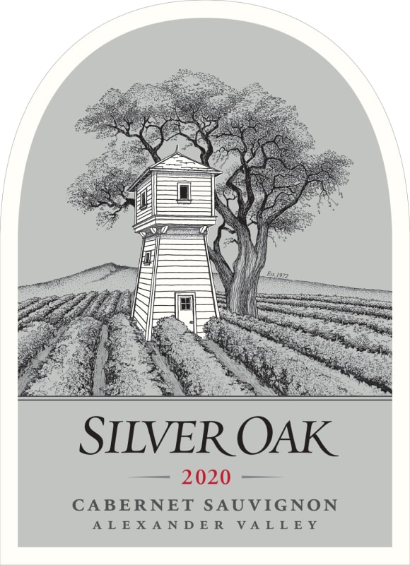 Silver Oak Alexander Valley Cabernet Sauvignon (1.5 Liter Magnum) 2020 Front Label