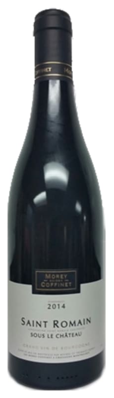 Morey-Coffinet Saint Romain Sous le Chateau 2014 Front Bottle Shot