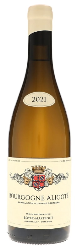 Boyer-Martenot Bourgogne Aligote 2021 Front Bottle Shot