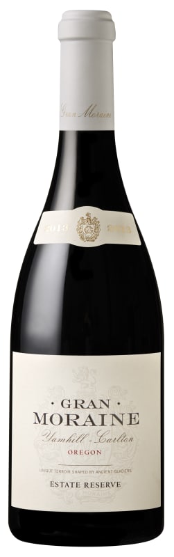Gran Moraine Estate Reserve Pinot Noir 2013 Front Bottle Shot