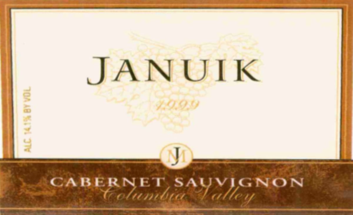 Januik Winery Cabernet Sauvignon 1999 Front Label