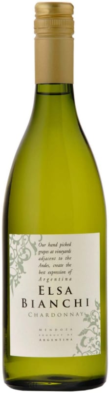 Elsa Bianchi Chardonnay 2014 Front Bottle Shot