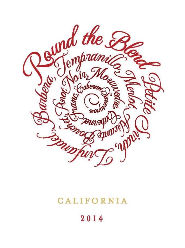 Round the Blend Red 2014 Front Label