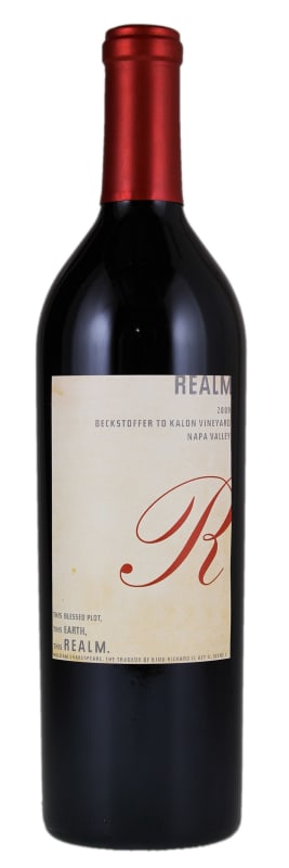 Realm Cellars Beckstoffer To Kalon Cabernet Sauvignon 2009 Front Bottle Shot