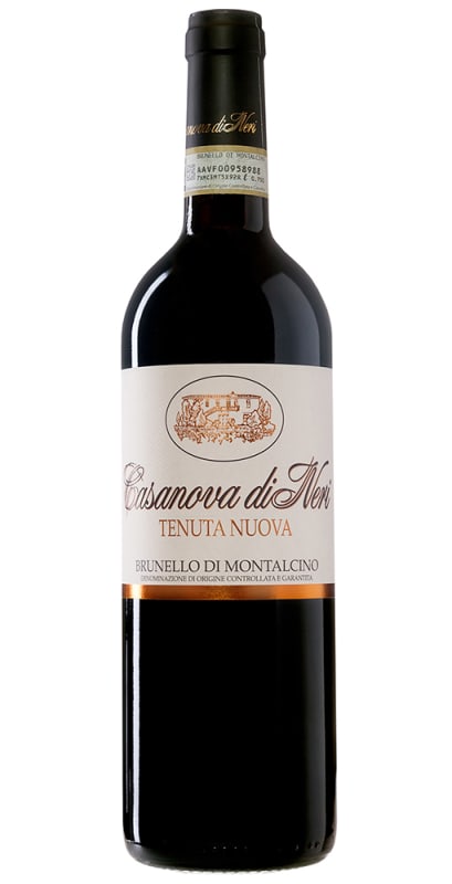 Casanova di Neri Brunello di Montalcino Tenuta Nuova 2015 Front Bottle Shot