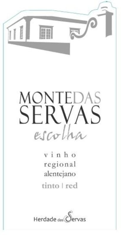 Herdade das Servas Monte das Servas Escolha Tinto 2017 Front Label