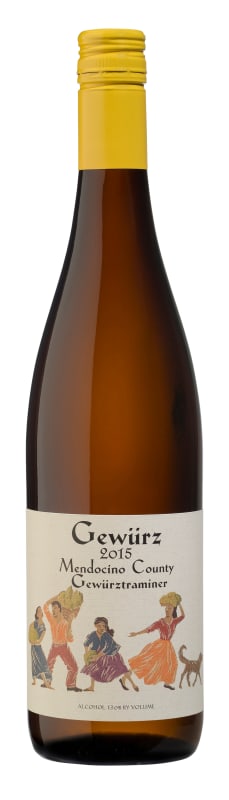 Alexander Valley Vineyards Gewurztraminer 2015 Front Bottle Shot