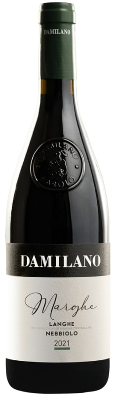 Damilano Langhe Marghe Nebbiolo 2021 Front Bottle Shot