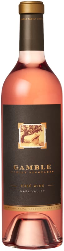 Gamble Estates Rose 2018 Front Bottle Shot