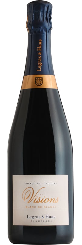 Champagne Legras & Haas Les Visions Blanc de Blancs Brut Grand Cru Front Bottle Shot