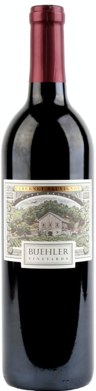 Buehler Cabernet Sauvignon 2012 Front Bottle Shot