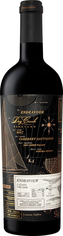 Dry Creek Vineyard Endeavour Cabernet Sauvignon 2017 Front Bottle Shot