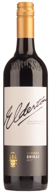 Elderton Shiraz 2017 Front Bottle Shot