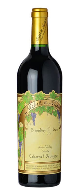 Nickel & Nickel Branding Iron Cabernet Sauvignon 2016 Front Bottle Shot