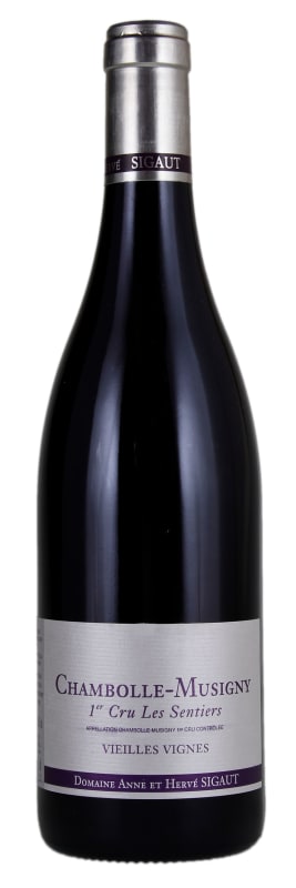 Domaine Sigaut Chambolle-Musigny Les Sentiers Vieilles Vignes Premier Cru 2016 Front Bottle Shot