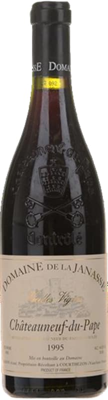 Domaine de la Janasse Chateauneuf-du-Pape Vieilles Vignes 1995 Front Bottle Shot