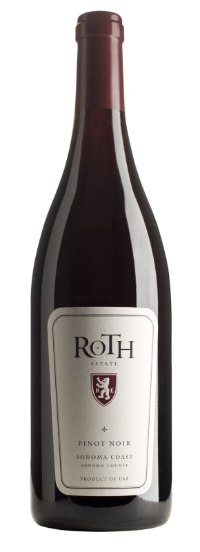 Roth Estate Sonoma Coast Pinot Noir 2016 Front Bottle Shot