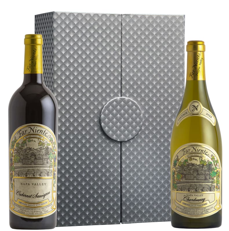 Far Niente Napa Valley Duo with Silver Gift Box Gift Product Image