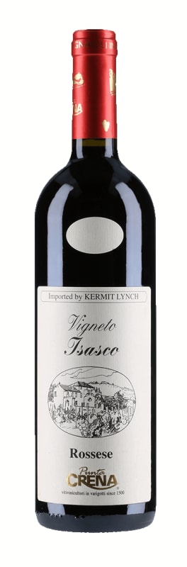 Punta Crena Vigneto Isasco Rossese 2020 Front Bottle Shot