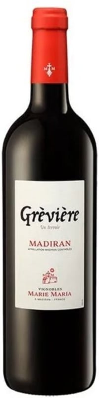 Vignobles Marie Maria Greviere Madiran 2020 Front Bottle Shot