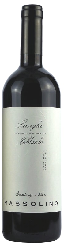Massolino Langhe Nebbiolo 2018 Front Bottle Shot