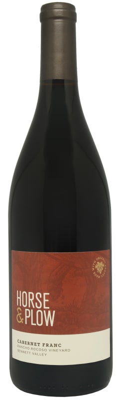 Horse & Plow Winery Cabernet Franc 2021 Front Bottle Shot