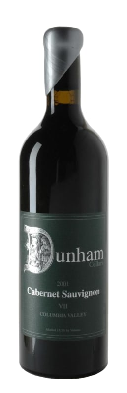 Dunham Cellars Cabernet Sauvignon (1.5 Liter Magnum - signed) 2001 Front Bottle Shot