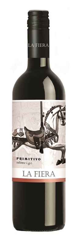 La Fiera Primitivo Salento 2020 Front Bottle Shot