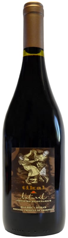 Tikal Natural Organic Red Blend 2017 Front Bottle Shot