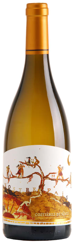 Domaine Gassier Costieres de Nimes Nostre Pais White 2014 Front Bottle Shot