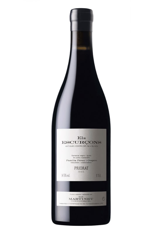 Mas Martinet Els Escurcons 2019 Front Bottle Shot